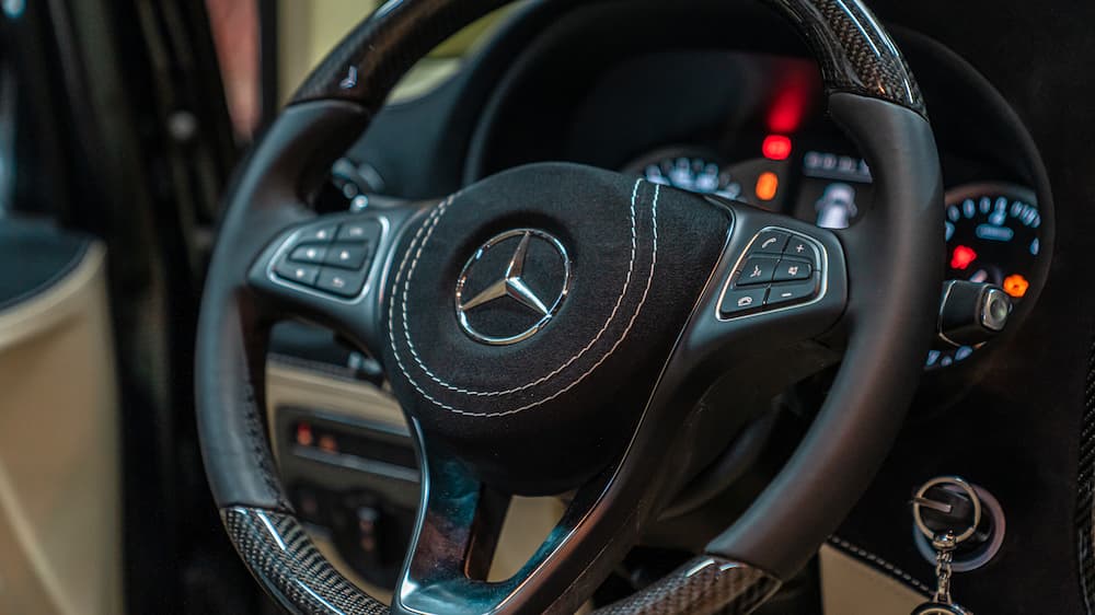 Mercedes direksiyon görseli